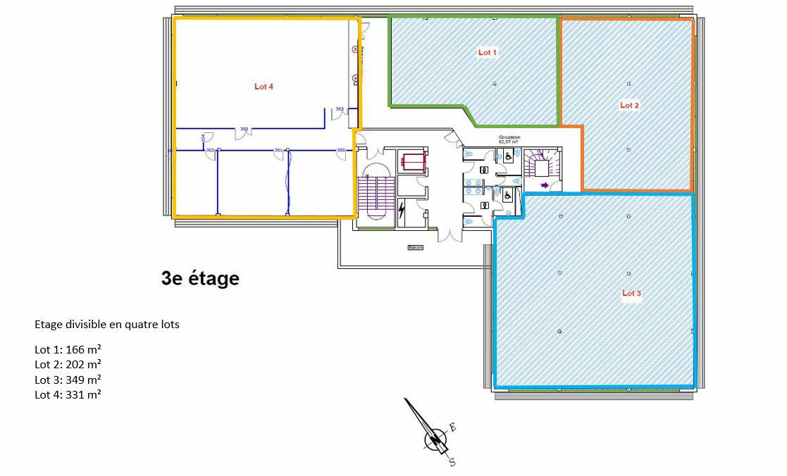 Bureau Nancy 1048m² Location bureau Nancy Meurthe-et-Moselle OLBUR2111820 12